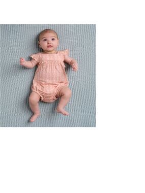Hatley Shibori Hearts Baby Girl Bubble One Piece 9-12M